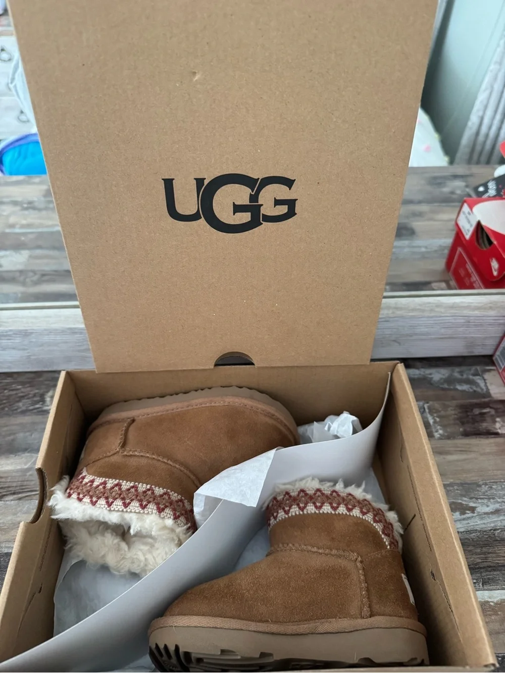 UGG soft suede